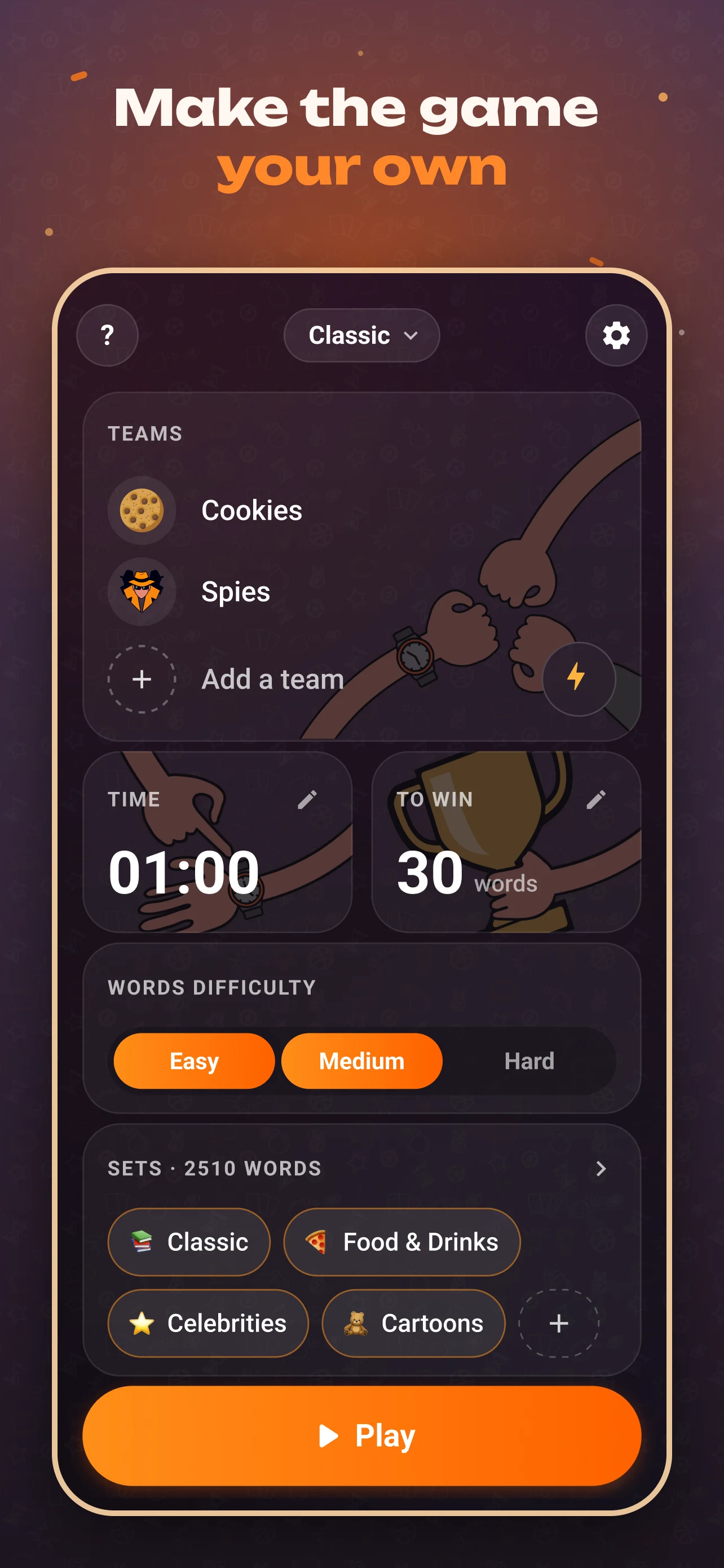 Alias & Fishbowl: Word Game screenshot